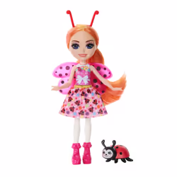 Enchantimals Glam Party – Poupée LADONNA COCCINELLE GALA ENCHANTÉ, Poupée mannequin, Femelle, 4 an(s), Garçon/Fille, 170 mm,  ...