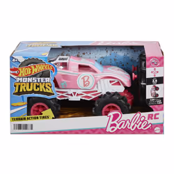 Hot Wheels HNV02, Monster truck, 4 an(s), AA, Plastique, Rose