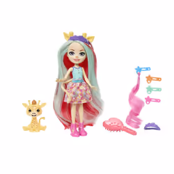 Enchantimals Glam Party POUPÉE , GILLIAN GIRAFFE ET PAWL, Poupée mannequin, Femelle, 4 an(s), Garçon/Fille, 155 mm, Multicolo ...