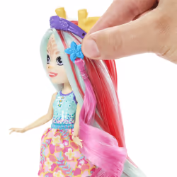 Enchantimals Glam Party POUPÉE , GILLIAN GIRAFFE ET PAWL