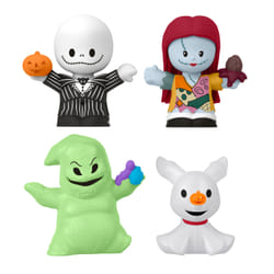 Fisher-Price Little People – Disney – Coffret Collector 4 Figurines L’Étrange Noël de monsieur Jack