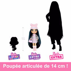 Barbie Extra – Poupée Mini Cool - Vue supplémentaire 11