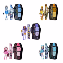 Monster High Skulltimate Secrets Fearidescent Series Doll Assortment, Poupée mannequin, Femelle, 4 an(s), Garçon/Fille, 324 m ...