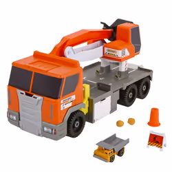 Matchbox Action Drivers – – L’Unité d’Excavation, Ensemble de véhicules, 3 an(s), Plastique, Multicolore