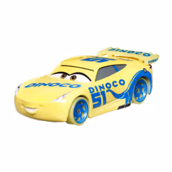 Disney Pixar Cars HPG76, Voiture, 4 an(s), Plastique, Métal, Jaune