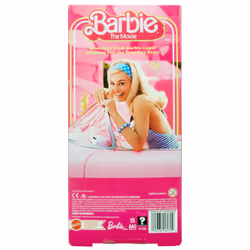 Barbie Signature Le Film Poupée Mannequin Robe Vichy Rose Margot Robbie - Vue supplémentaire 6