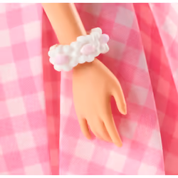 Barbie Signature Le Film Poupée Mannequin Robe Vichy Rose Margot Robbie - Vue supplémentaire 8