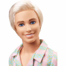 Barbie Signature Le Film – Poupée Ken avec Ensemble de Plage Rayé