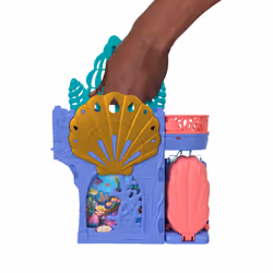 Disney The Little Mermaid Mermaid STORYTIME STACKERS Ariel's Grotto Playset, 3 an(s)