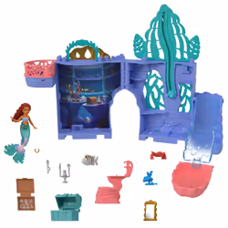 Disney The Little Mermaid Mermaid STORYTIME STACKERS Ariel's Grotto Playset