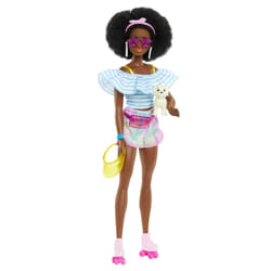 Barbie – Poupée Day & Play Rollers Tendance