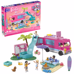 MEGA Barbie HPN80, Jeu de construction, 6 an(s), Plastique, 580 pièce(s), 886 g