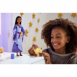 Disney Wish Asha of Rosas Adventure Pack Fashion Doll, Poupée mannequin, Femelle, 3 an(s), Fille, 254 mm, Multicolore
