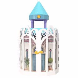 Disney Wish Rosas Castle, Château, 3 an(s), AAA, Multicolore, Plastique