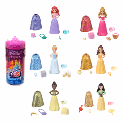 Disney Princess HPX39, Mini poupée, Femelle, 3 an(s), Garçon/Fille, 170,2 mm, Couleurs assorties