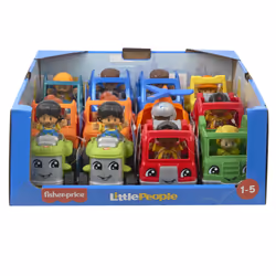 Fisher-Price Little People Vehicules, Assortie, 1 an(s), Plastique, Couleurs assorties