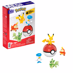 MEGA Pokémon – Équipe de la Région de Paldea, Jeu de construction, 6 an(s), Plastique, 79 pièce(s), 172,4 g