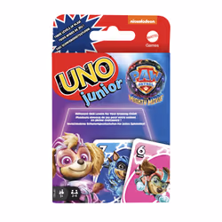 Games UNO Junior Pat’ Patrouille, Jeu de cartes, Dépouillement, 3 an(s)