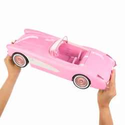 Hot Wheels R/C HOT WHEELS-CORVETTE BARBIE RADIOCOMMANDÉE
