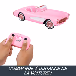 Hot Wheels R/C HOT WHEELS-CORVETTE BARBIE RADIOCOMMANDÉE - Vue supplémentaire 5