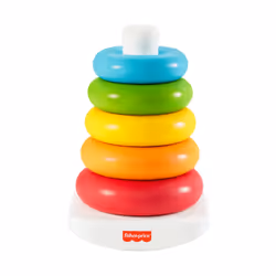 Fisher-Price Pyramide Arc-en-Ciel, 0,5 an(s), Plastique, Multicolore