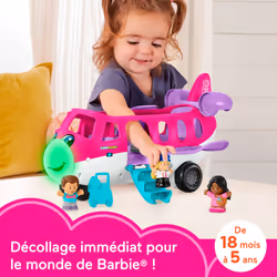 Fisher-Price Little People - Avion De Rêve Barbie