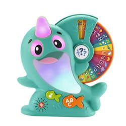 Fisher-Price-Linkimals-Solal le Narval-Jouet d’éveil musical français HRC56