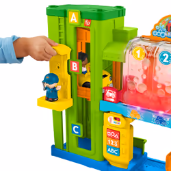 Fisher-Price Little People Light-Up Learning Garage