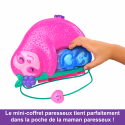 Polly Pocket – Coffret 2 en 1 La Famille des Paresseux
