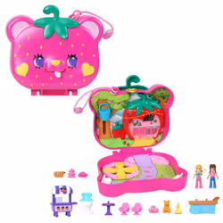 Polly Pocket – Coffret Ourson Fraise, Accessoires de poupée, 4 an(s)