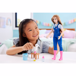 Barbie HRG42, Poupée mannequin, Femelle, 3 an(s), Fille, 288 mm, Multicolore