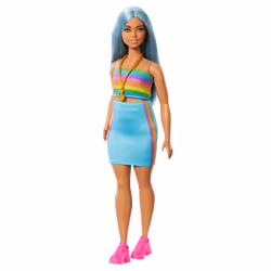 Barbie Fashionistas HRH16, Poupée mannequin, Femelle, 3 an(s), Fille, 298 mm, Multicolore