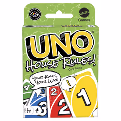 Games UNO Règles Maison, Jeu de cartes, Dépouillement, 7 an(s), Jeu familial
