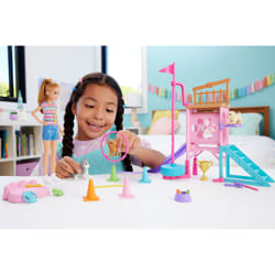 Barbie – and Stacie to the Rescue – Poupée et Coffret Parcours d’Obstacles