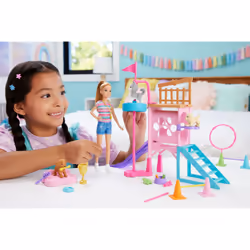 Barbie – and Stacie to the Rescue – Poupée et Coffret Parcours d'Obstacles - Vue supplémentaire 10