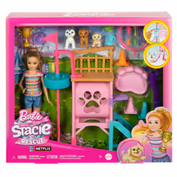 Barbie – and Stacie to the Rescue – Poupée et Coffret Parcours d'Obstacles - Vue supplémentaire 11