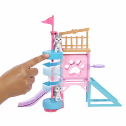 Barbie – and Stacie to the Rescue – Poupée et Coffret Parcours d’Obstacles