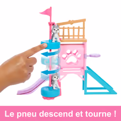 Barbie – and Stacie to the Rescue – Poupée et Coffret Parcours d'Obstacles - Vue supplémentaire 4