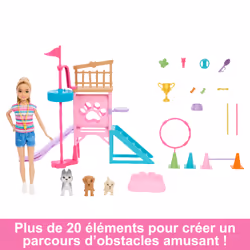 Barbie – and Stacie to the Rescue – Poupée et Coffret Parcours d'Obstacles - Vue supplémentaire 6