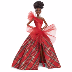 Barbie – Poupée Signature Joyeux Noël 2024, Poupée mannequin, Femelle, 3 an(s), Fille, Multicolore