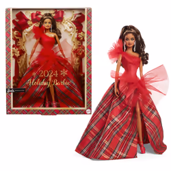Barbie – Poupée Signature Joyeux Noël 2024 - Vue supplémentaire 7