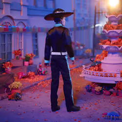 Barbie – Poupée Ken Día De Muertos - Vue supplémentaire 22