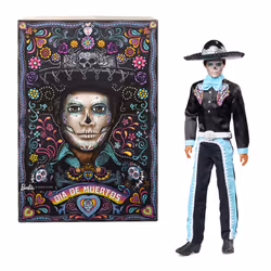 Barbie – Poupée Ken Día De Muertos - Vue supplémentaire 5