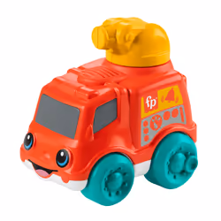 Fisher-Price Chime & Ride Fire Truck, Camion de pompier, 0,5 an(s), Plastique, Multicolore
