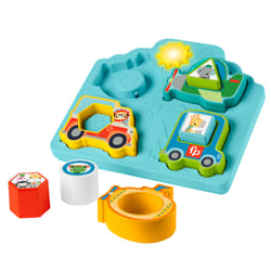 Fisher-Price HRP31 puzzle Puzzle avec cadre 4 pièce(s) Véhicules