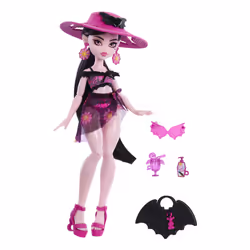 Monster High Scare-adise Island Draculaura Doll, Poupée mannequin, Femelle, 4 an(s), Fille, Multicolore
