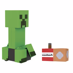 Minecraft – Figurine Exploding RC Creeper, 6 an(s), Minecraft, Vert