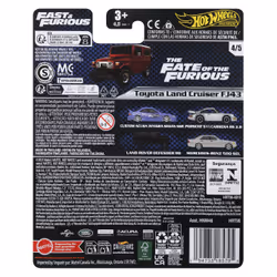 Hot Wheels Fast & Furious HRT96 véhicule pour enfants