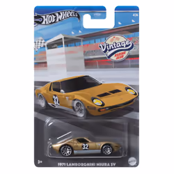 Hot Wheels Vintage Racing Club Asst Cars, Voiture, 3 an(s), Métal, Couleurs assorties