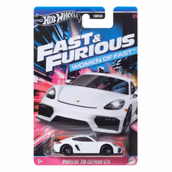 Hot Wheels Fast & Furious HRW38, Véhicule de course, 3 an(s), Métal, Blanc